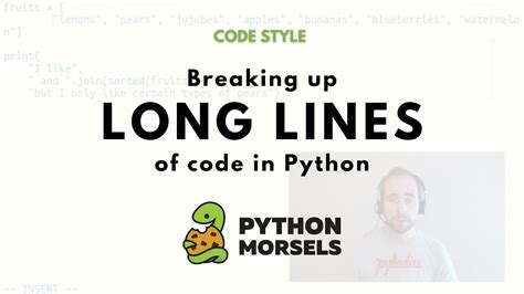 python split long code lines