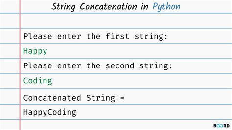 Python String Concatenation Line Break
