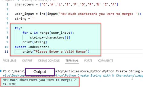 Python String Loop Through Characters