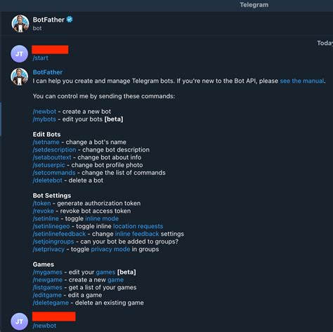 python telegram bot send message to specific user