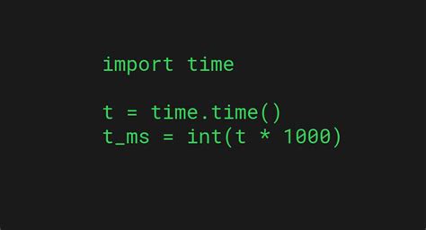 python time get current time milliseconds