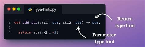 python type hint two return values