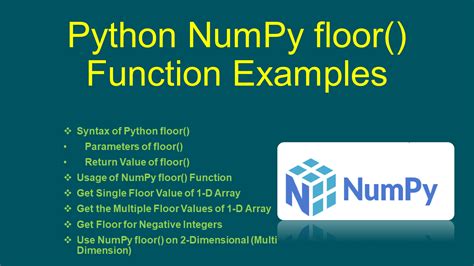 python3 floor function