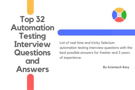 qa automation interview questions for 10 years experience