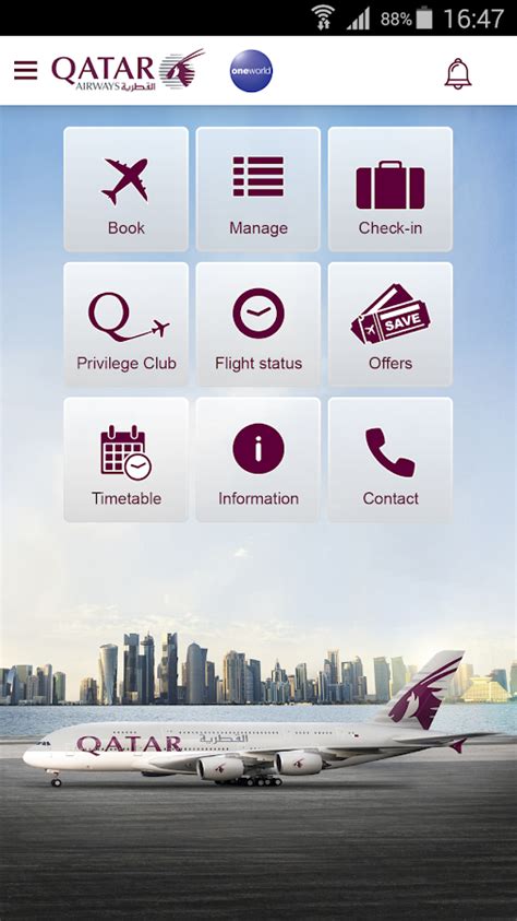 Qatar airways app editorial image. Image of applications 74941190