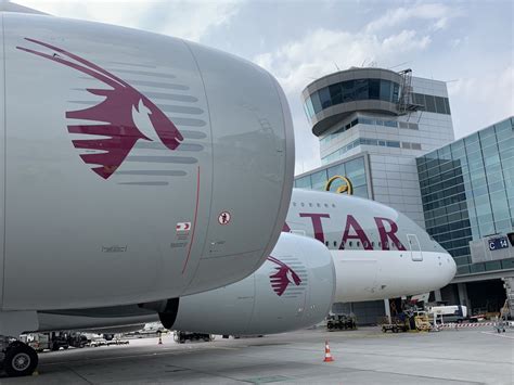 qatar airways am flughafen frankfurt