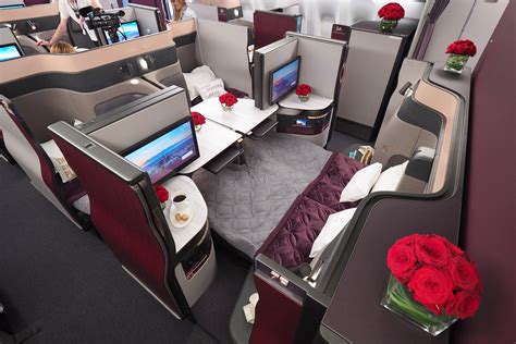 qatar airways business class qsuite