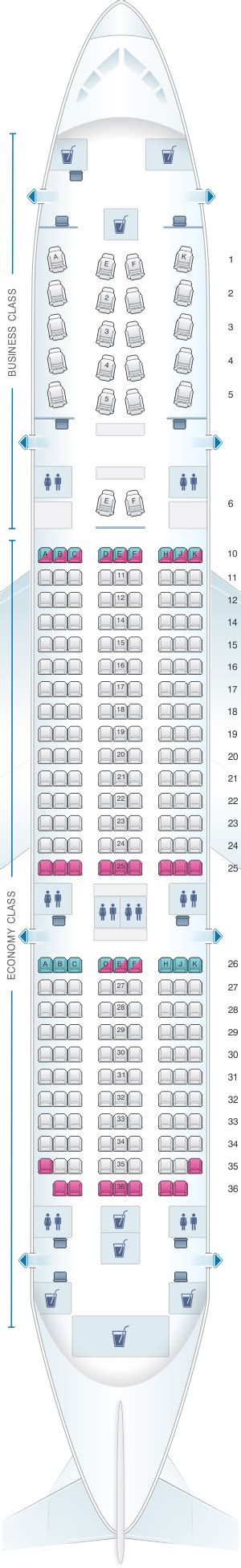 qatar airways seat map 787-8