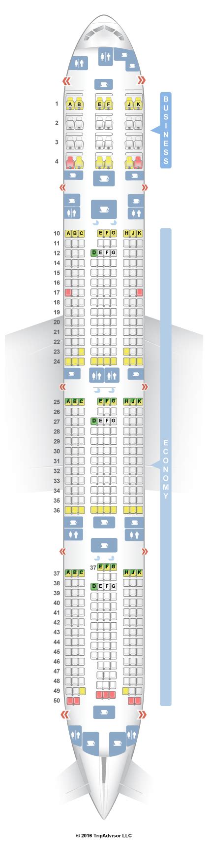 qatar airways seat map boeing 777-300er