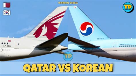 qatar airways vs korean air