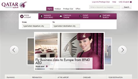 qatar flight booking online