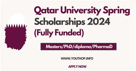 qatar fully funded scholarships 2024