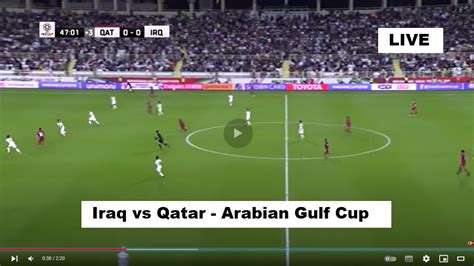 qatar vs iraq live