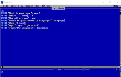 qbasic programming language examples