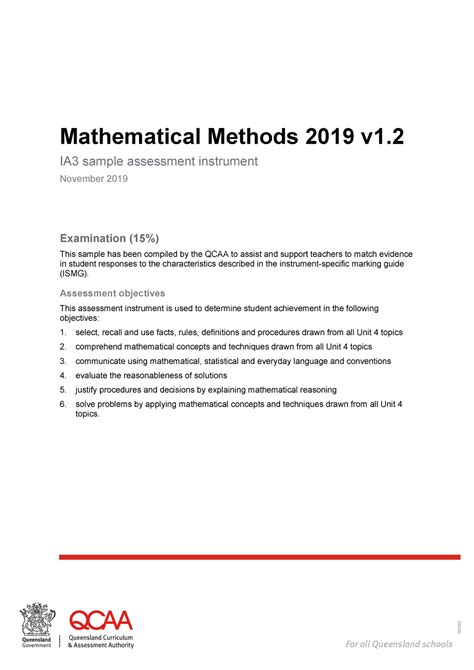 qcaa math methods ia3