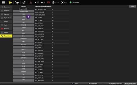Qgroundcontrol Parameter List