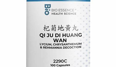 Qi Ju Di Huang Wan - For Your Wellbeing