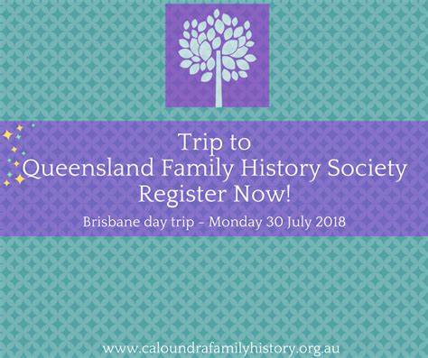 Queensland Family History Society Brisbane Heritage Living Network