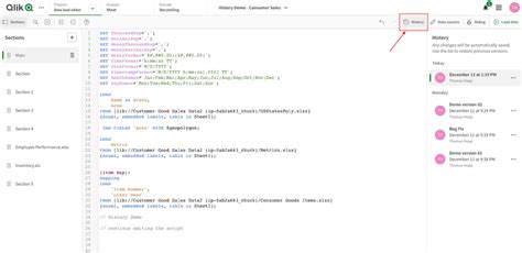 Qlik Script Examples
