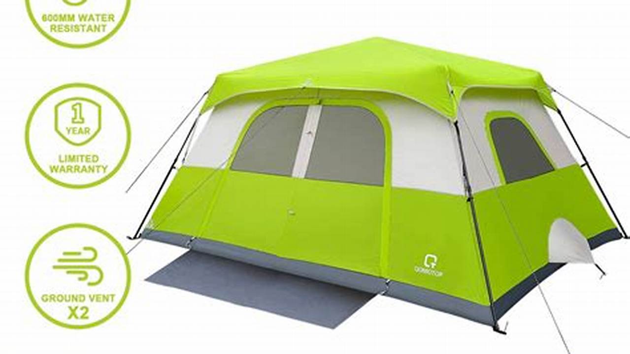 QOMOTOP 10-Person Waterproof Camping Tent: A Comprehensive Guide for Adventurers