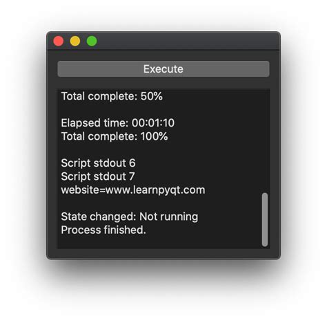 Qprocess Error Handling