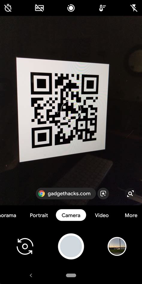 qr code android camera