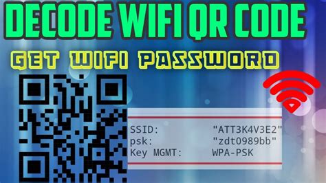 qr code decoder for wifi password