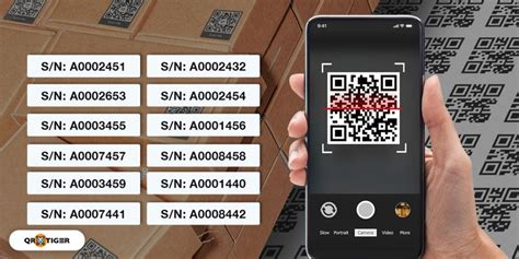 Qr Code Generator With Serial Number