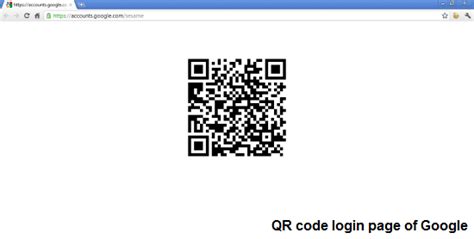 qr code login system