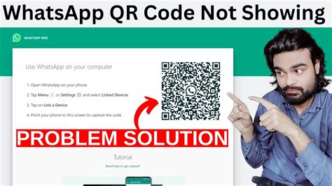 qr code not showing on whatsapp web