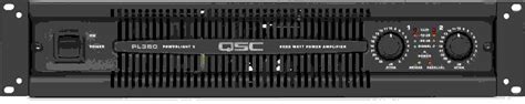 PL380 QSC PL380 Audiofanzine