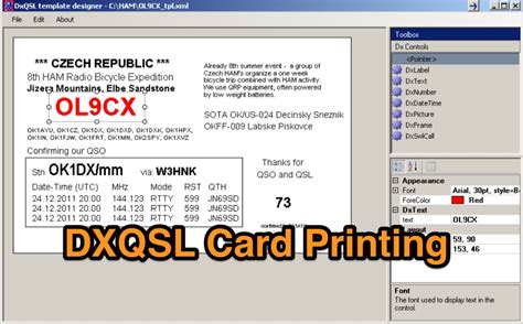 Qsl Label Printing Software