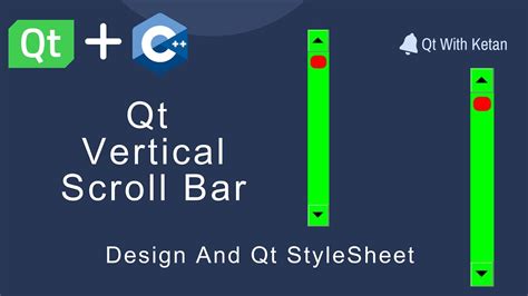 Qt Scroll Bar Example