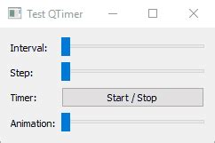 Qtimer Change Interval While Running