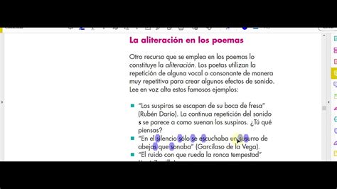 Las partes de un poema ABC Fichas