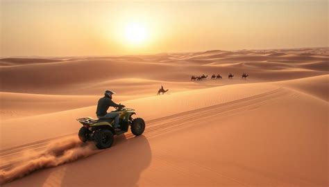 quad bike desert