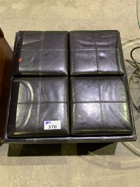 Quad Storage Ottoman