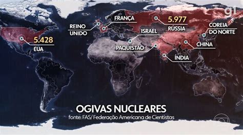 quais países têm armas nucleares