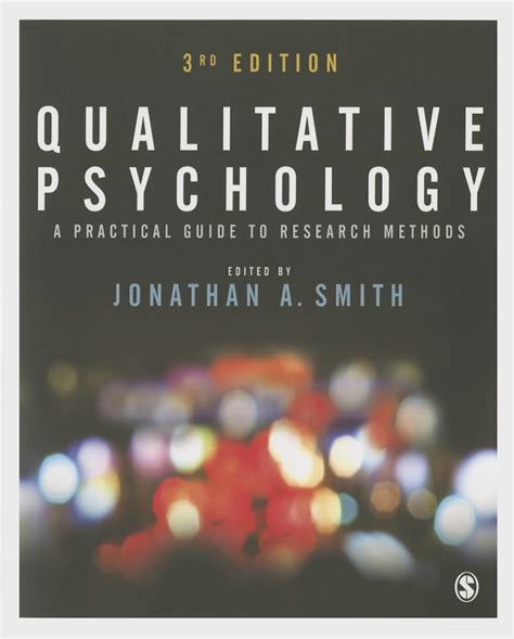 qualitative psychology a practical guide to research methods 3rd ed