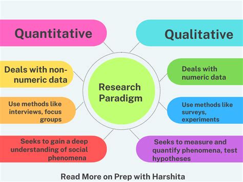qualitative research paradigm example quantitative