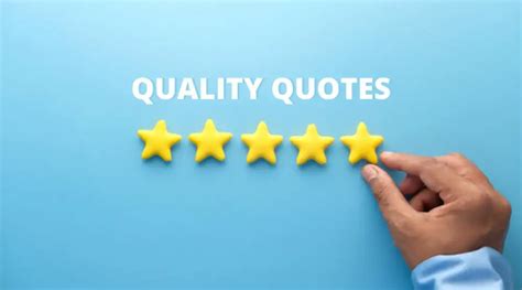 Quality Pledge Quotes