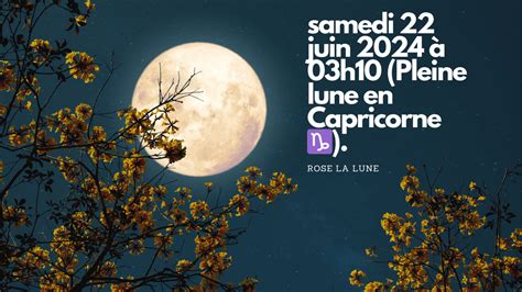 quand la pleine lune de juin