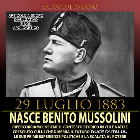 quando nasce benito mussolini