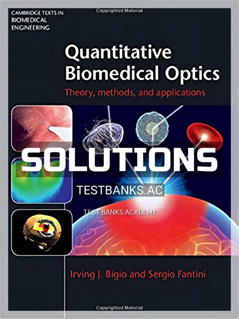 quantitative biomedical optics theory methods and applications pdf