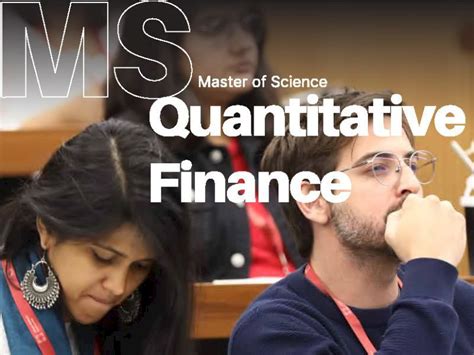 Quantitative Finance Masters Program