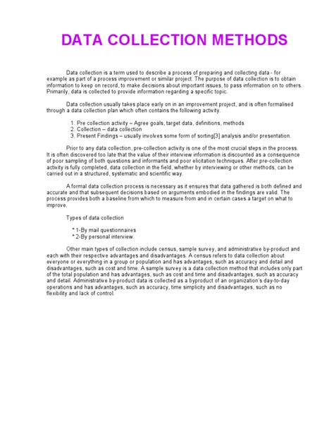 quantitative methods of data collection pdf