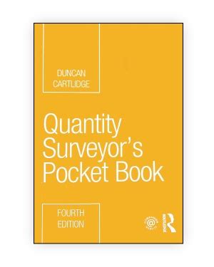 quantity surveyor pricing book