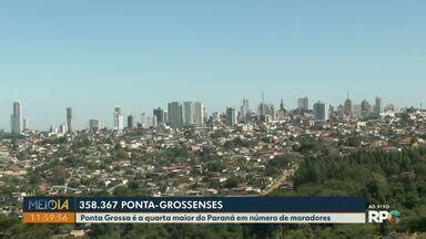 quantos habitantes tem ponta grossa