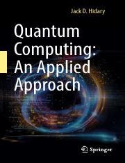 +15 Quantum Computing An Applied Approach Pdf