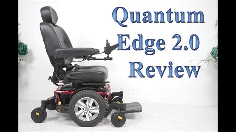 Quantum Edge 2.0 LOADED with 12" ilevel Seat lift, Tilt, Recline & Legs